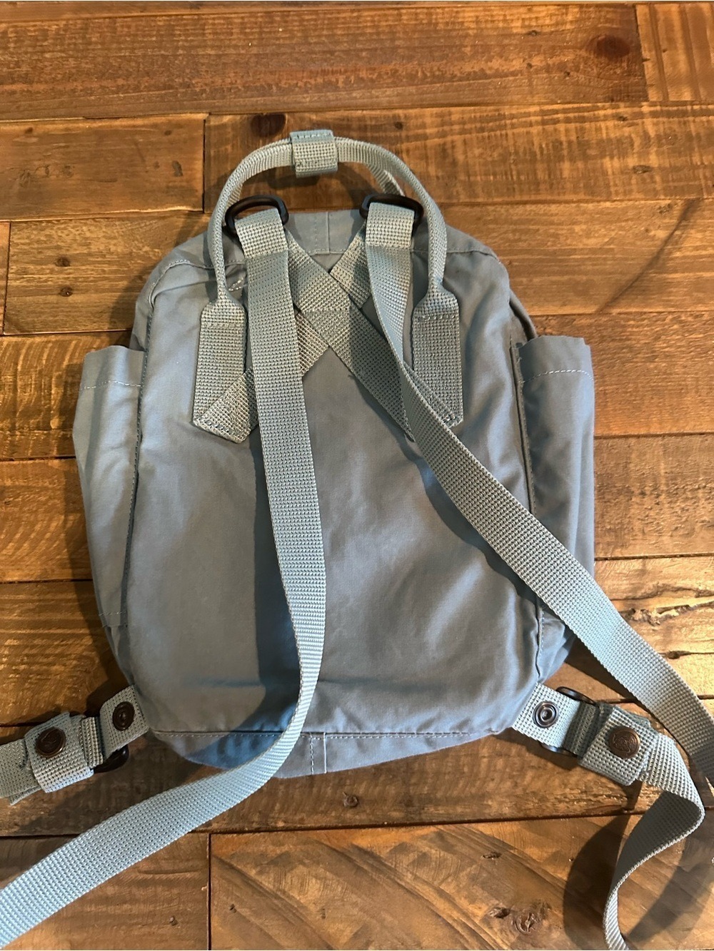 Fjällräven Kanken Blue Mini Backpack New Without Tags - Picture 2 of 3
